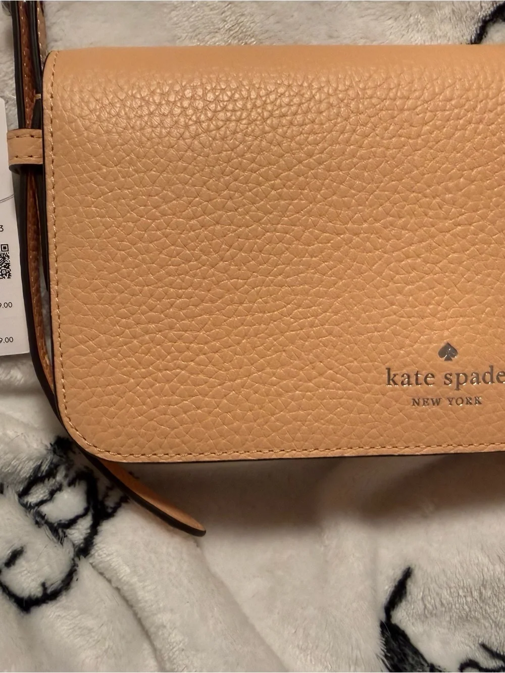 kate spade | Bags | Kate Spade Pebbled Leather Crossbody In Peach ...